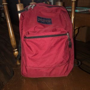 Jansport Maroon Booksack